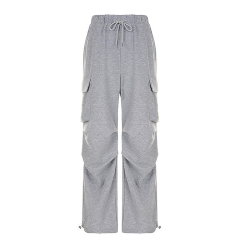 Spring Pleated Casual Sweatpants - Her Casuals