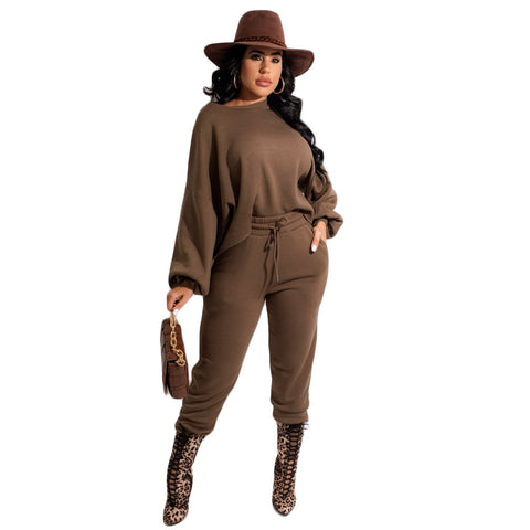 Puff Sleeve Women Wear Two Piece Set - Her Casuals