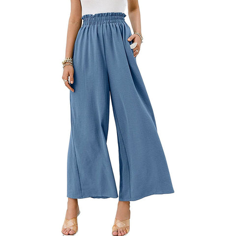 Spring Women's High Waist Loose Casual Pants - Her Casuals