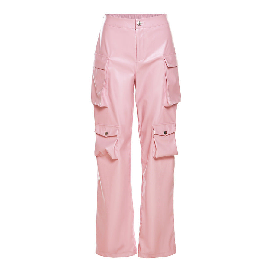 Sexy High Waist Street Trousers - Her Casuals