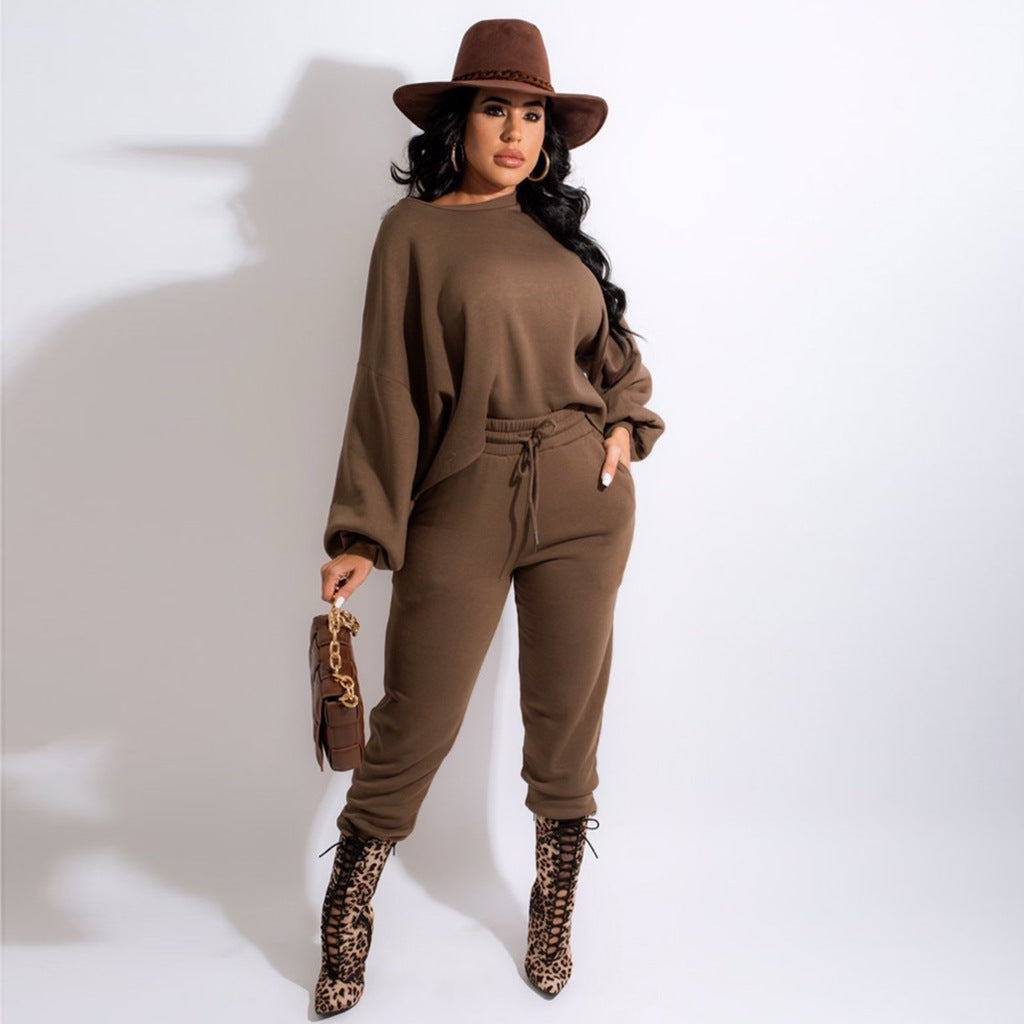 Puff Sleeve Women Wear Two Piece Set - Her Casuals