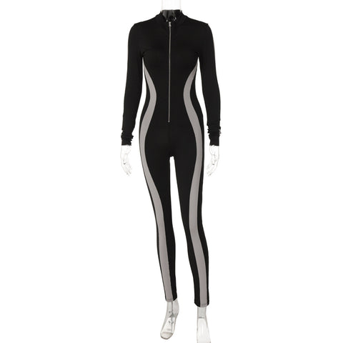 Long Sleeve Yoga Jumpsuit - Her Casuals