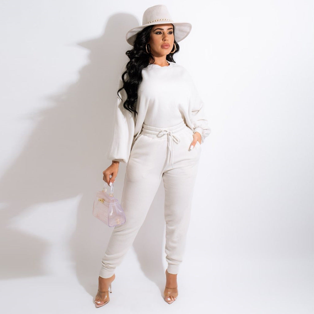 Puff Sleeve Women Wear Two Piece Set - Her Casuals