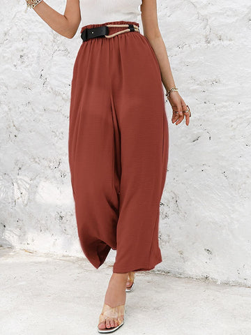 Spring Women's High Waist Loose Casual Pants - Her Casuals