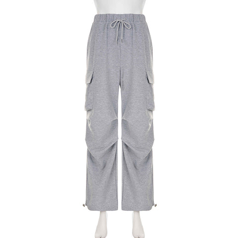 Spring Pleated Casual Sweatpants - Her Casuals