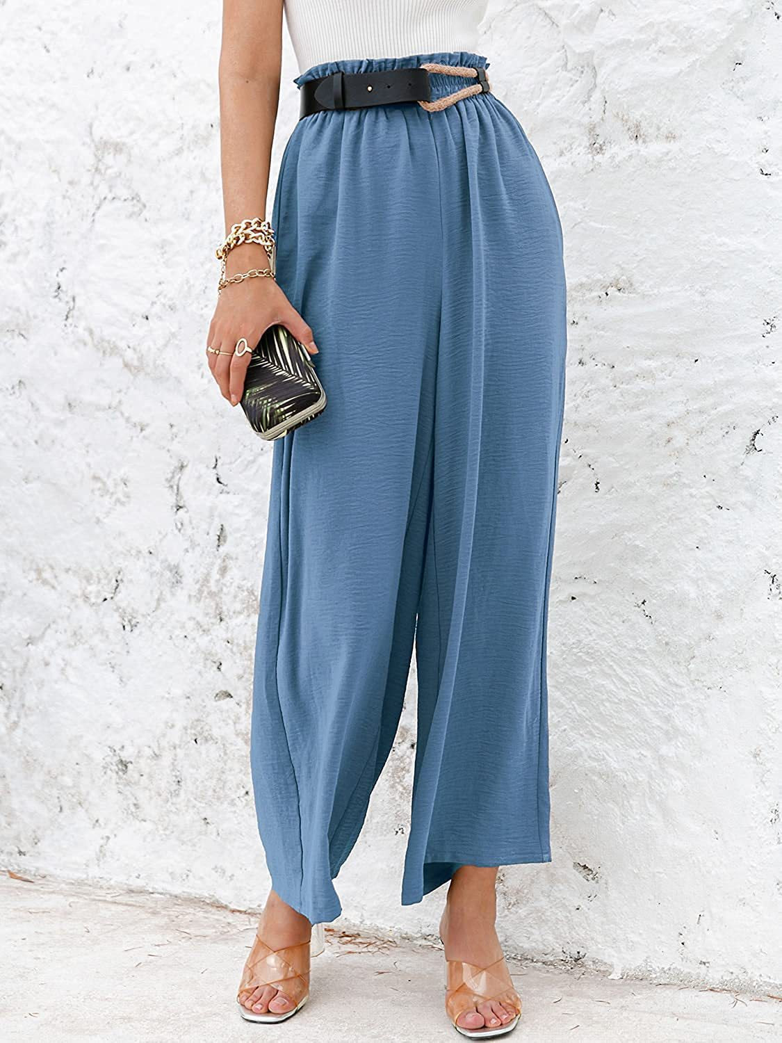 Spring Women's High Waist Loose Casual Pants - Her Casuals