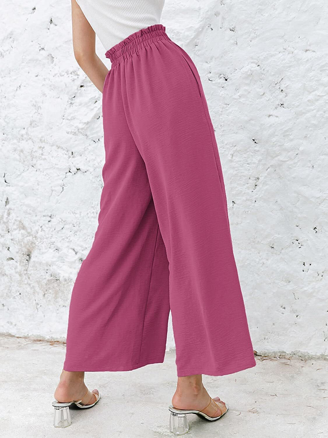 Spring Women's High Waist Loose Casual Pants - Her Casuals